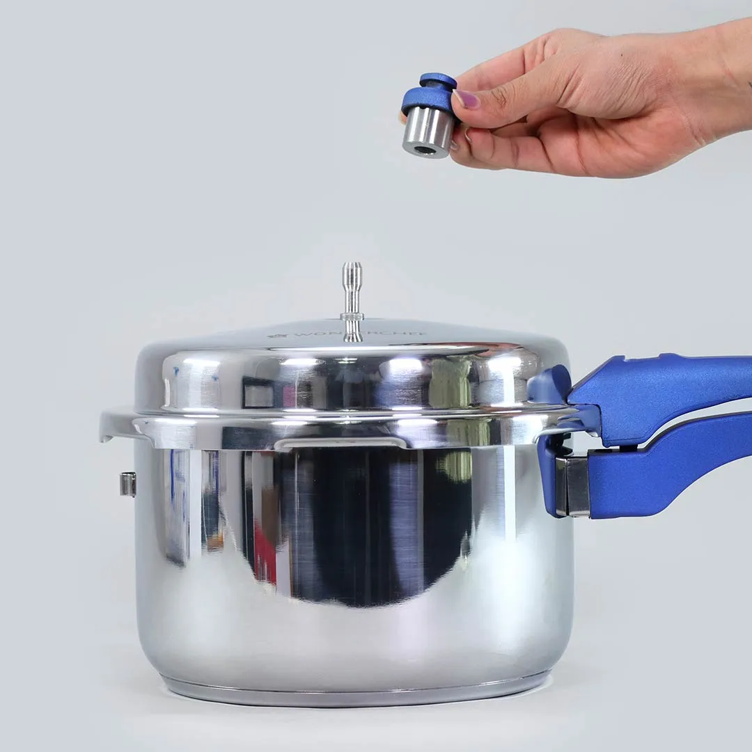 Nigella Pressure Cooker 3 Litres, Blue – Whistle