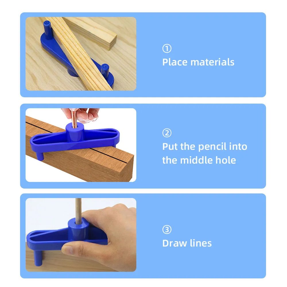 Precision Center Finder Line Scriber for Woodworking 919cm