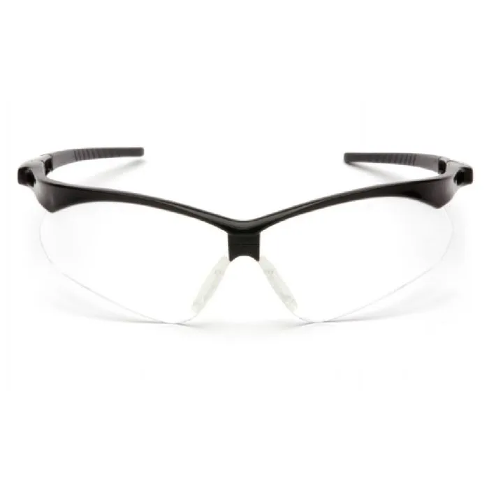 Pyramex SB6310STP PMXTREME Safety Glasses, Black Frame, Clear Anti-Fog Lens, 1 Each