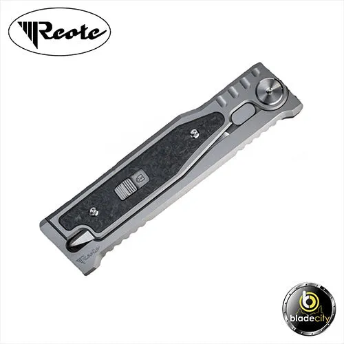 Reate EXO-M Gravity Drop Knife - Titanium/Marble Carbon Fiber