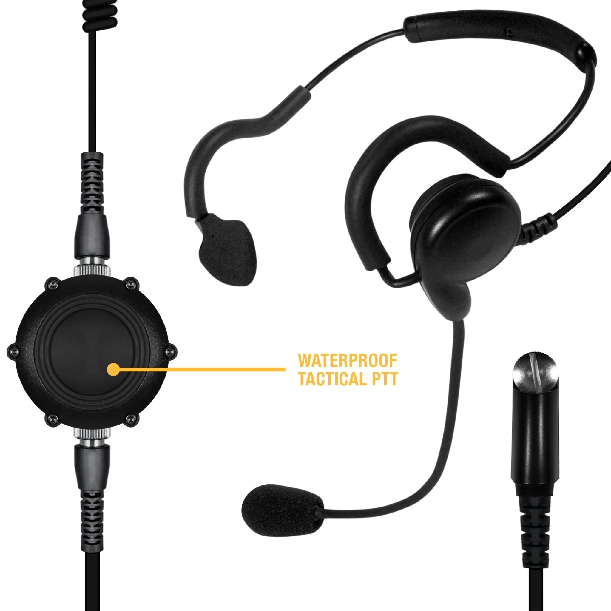Sheepdog Tactical Boom Mic Headset, Harris XL200P