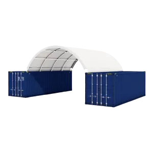 Shipping Container Canopy Shelter 20'x20'