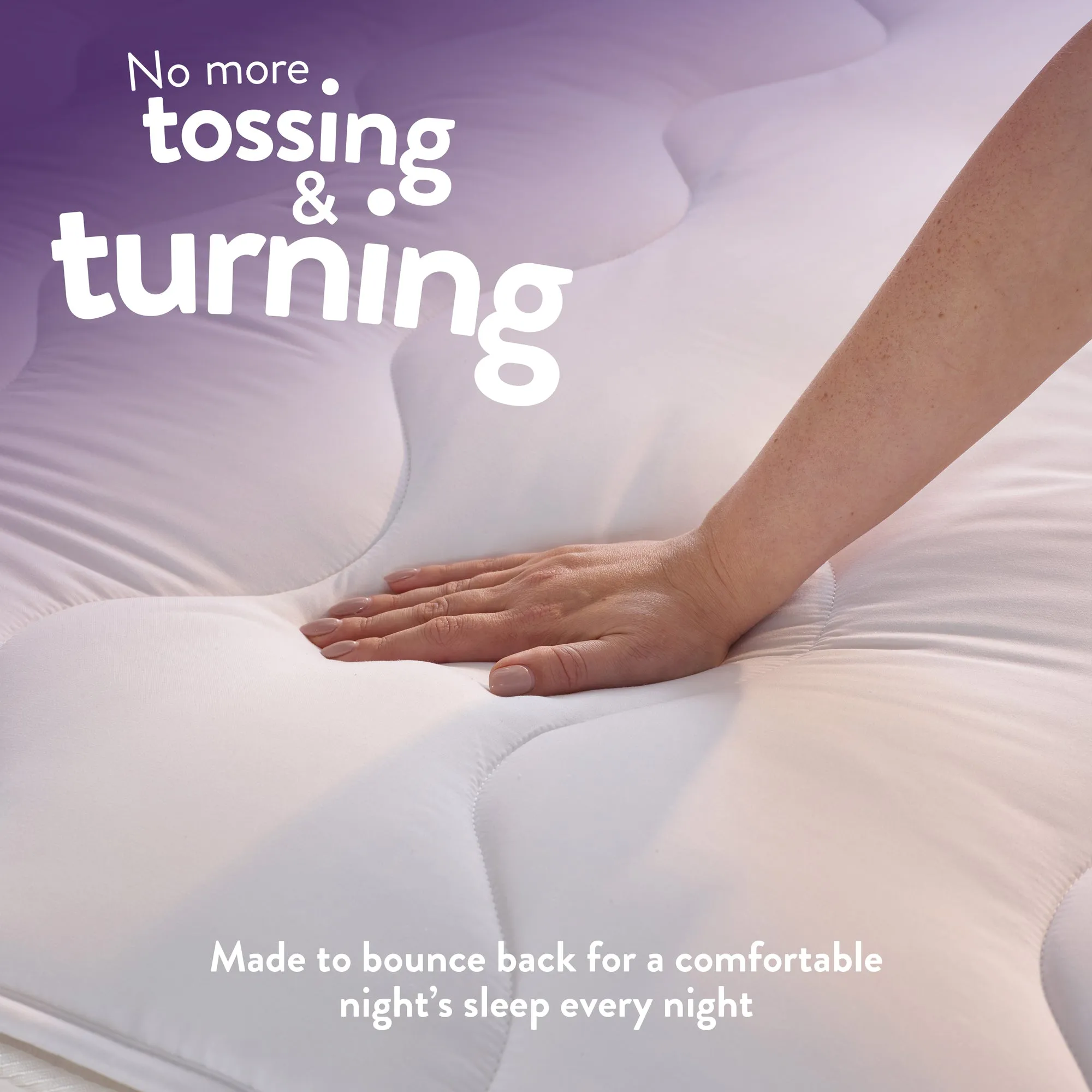 Sleep Soundly Mattress Topper - 2.5cm