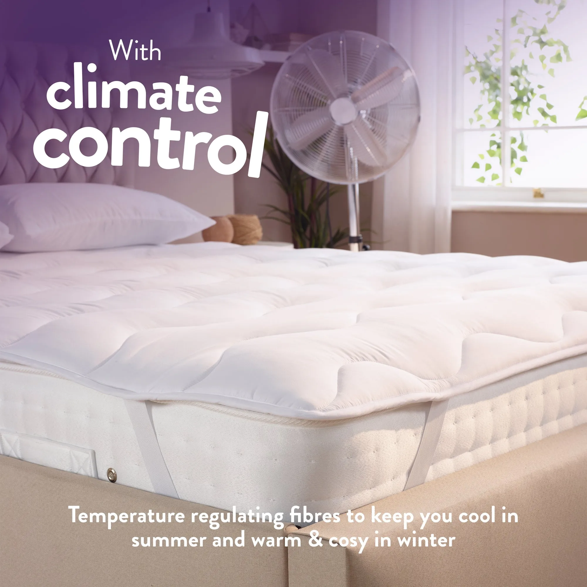 Sleep Soundly Mattress Topper - 2.5cm