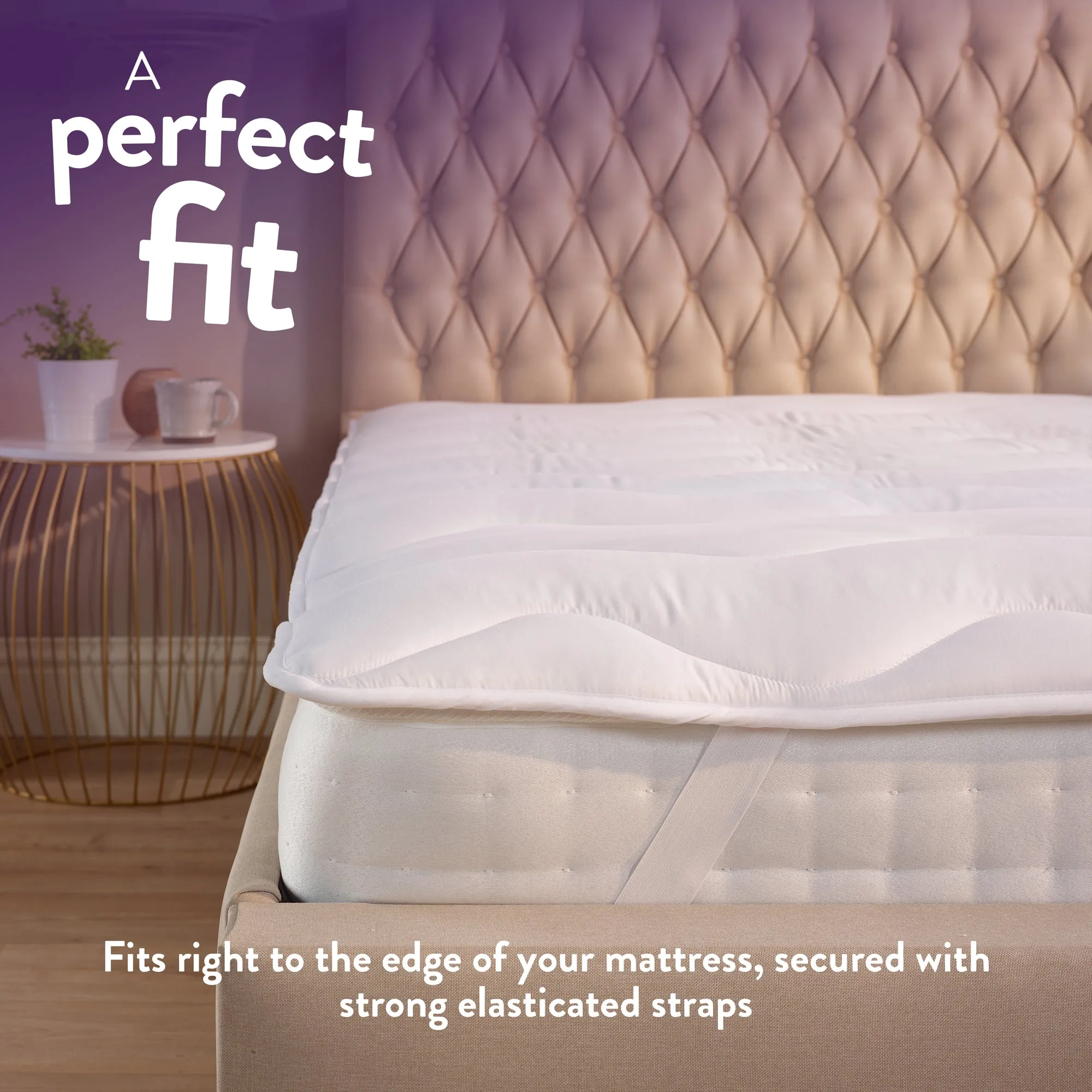 Sleep Soundly Mattress Topper - 2.5cm