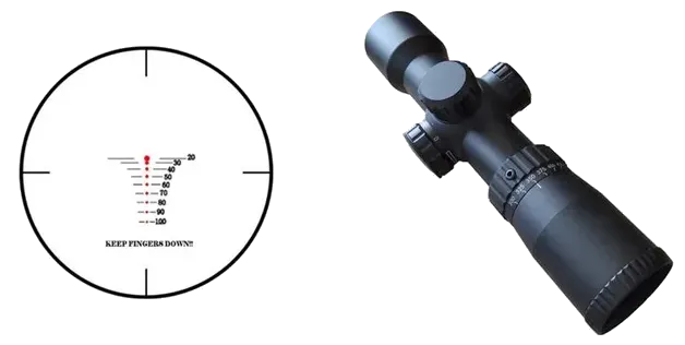 Stealth - Crossbow Scope 1.5-5X32 30mm DIA