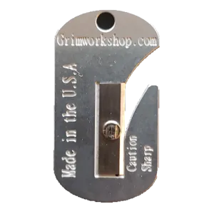 Strap and Seat belt Cutter Dog Tag Survival Necklace