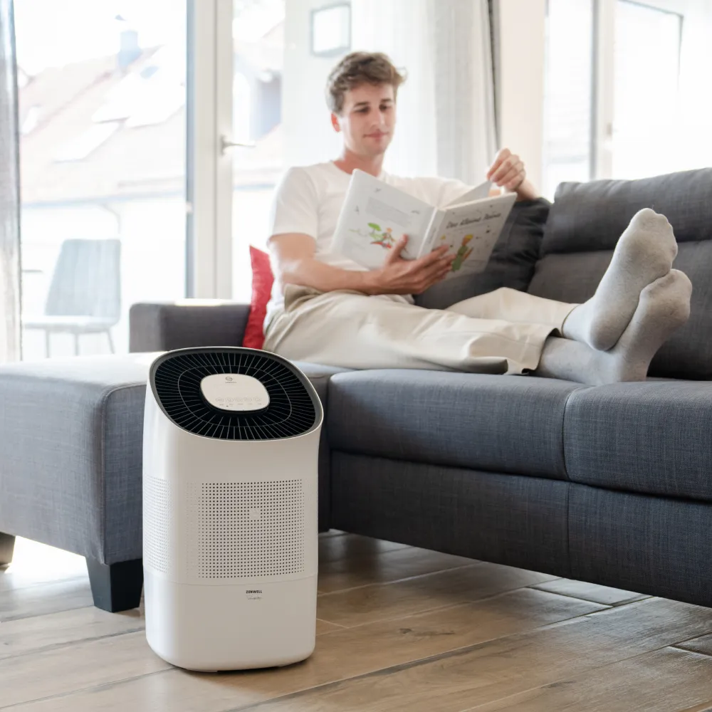 Super Air Purifier   Humidifier Smart