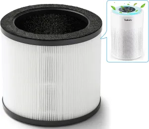 Tailulu Air Purifier HQZZ-160 Replacement Filter, 3-in-1 True HEPA Filter, High-Efficiency Filter