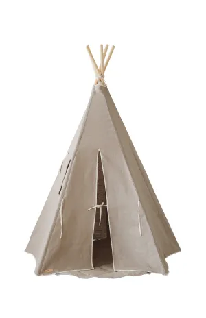 Tipi-Zelt "Naturleinen" - Natürlicher Rückzugsort für Dein Kind