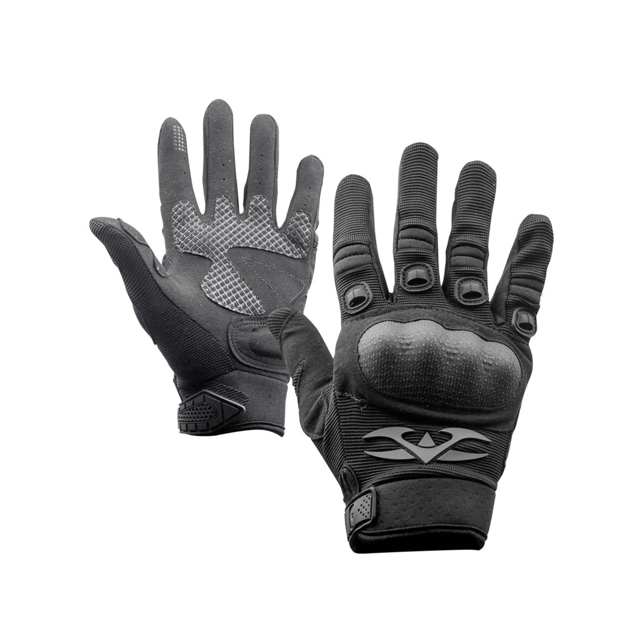Valken Zulu Full Finger Gloves - Black - X-Large