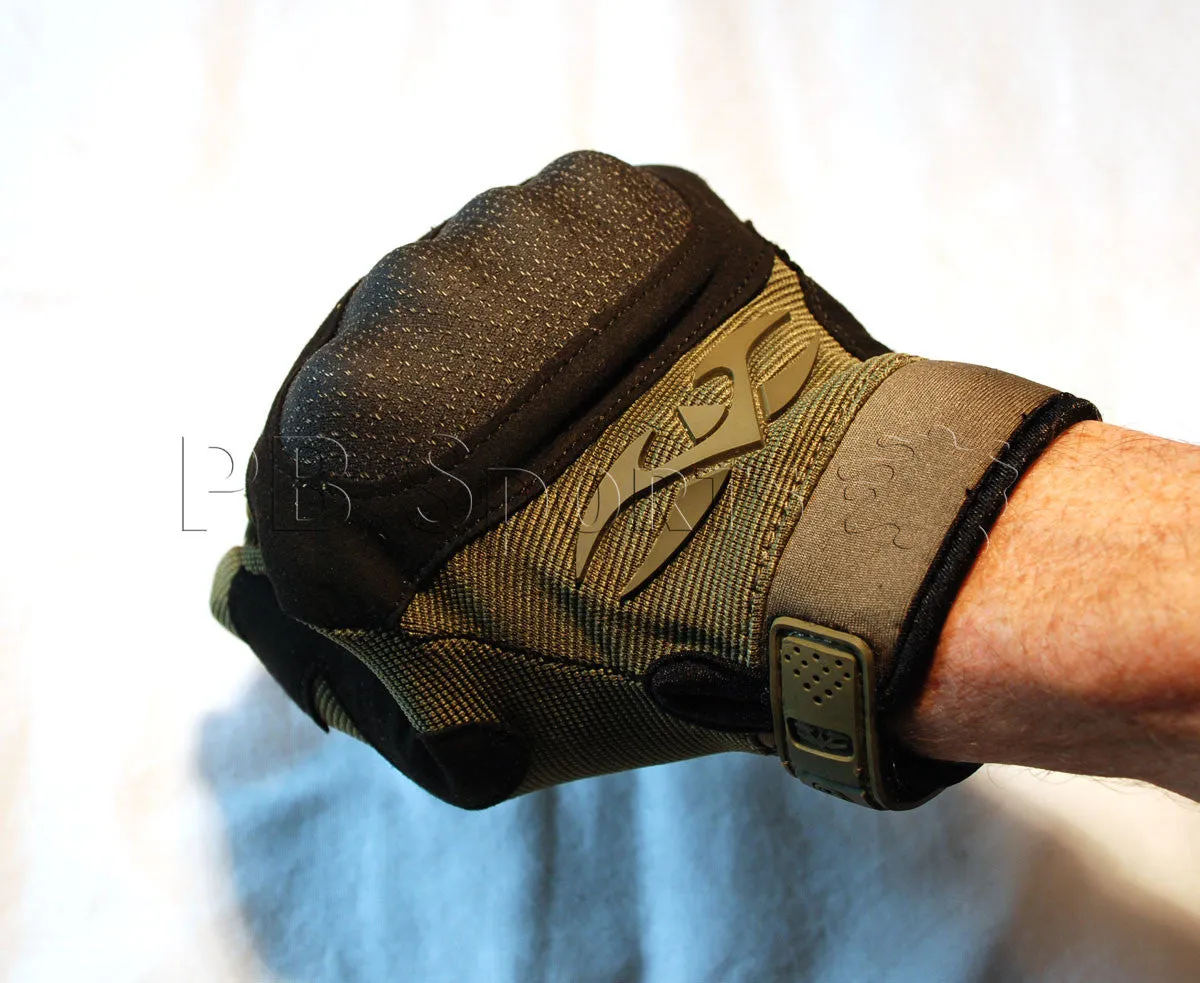 Valken Zulu Full Finger Gloves - Olive - XL