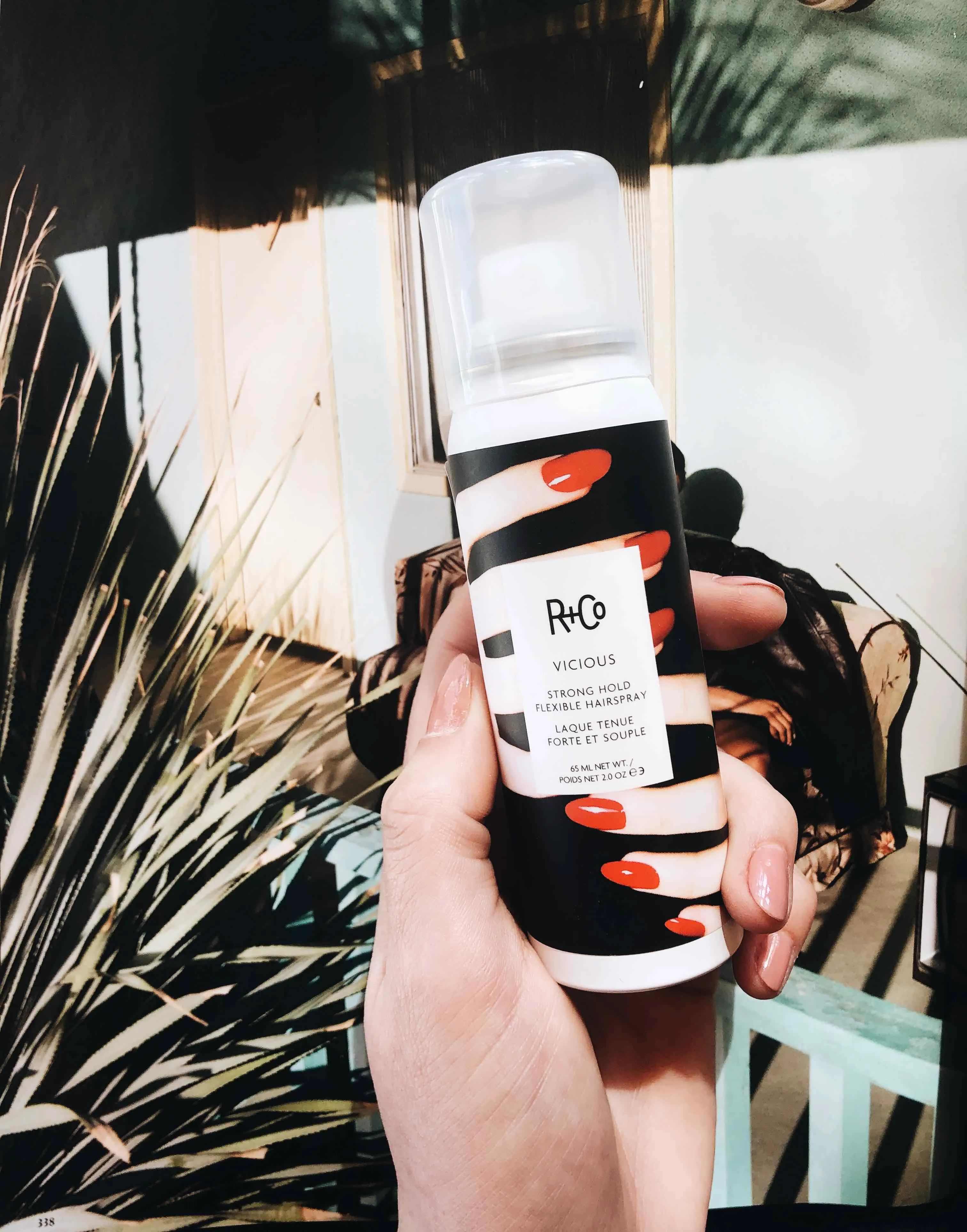 VICIOUS Strong Hold Flexible Hairspray Mini