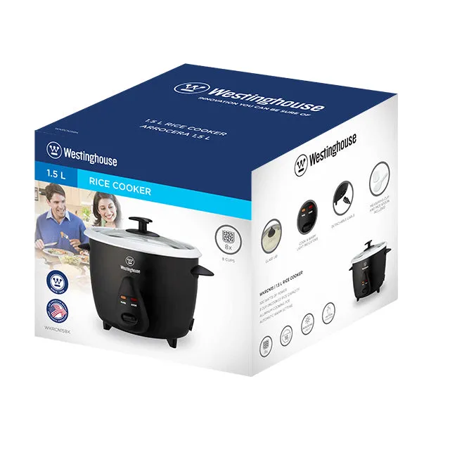 Westinghouse Rice Cooker 8 Cup/ 1.5 Lt
