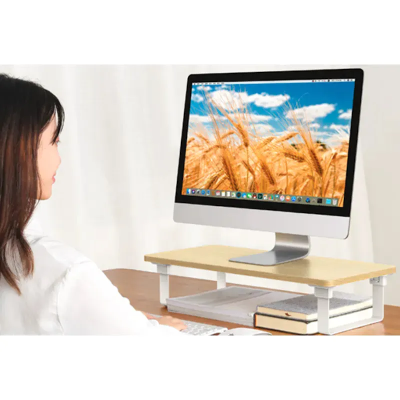 Wooden Monitor Stand
